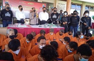 Operasi Pekat Tahun 2022, Polresta Banyuwangi Amankan Premanisme Yang Meresahkan Masyarakat