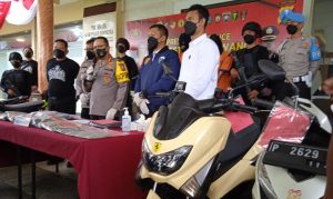 Polresta Banyuwangi Amankan Tujuh Pelaku Pengeroyokan dan Perampasan