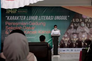 Sumbangsih Bagi Dunia Pendidikan, IMIP Resmikan Gedung SD dan TK IMIP