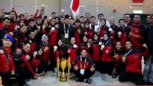 Borong 11 Emas, Silat Indonesia Juara Umum pada Kejuaraan Dunia di Malaysia