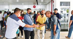 Danlantamal IX Ambon Sambut Kedatangan Kadispotmaral di Kota Ambon