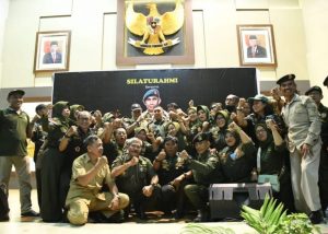 Panglima Kodam XIV Hasanuddin Jalin Silaturahim Dengan Keluarga Besar TNI AD Sulawesi Selatan.”