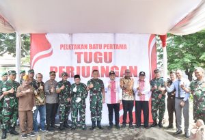 Danrem 071/WK Letakkan Batu Pertama Pembangunan Tugu Perjuangan di Pekalongan