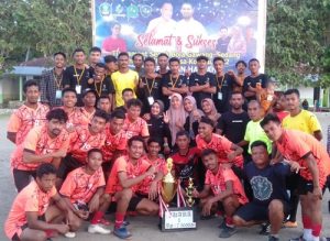Tampil Agresif di Final, Persina Fc Juarai Turnament Pemuda Cup I Desa Kokotu 2022