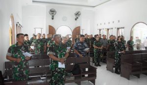 Jelang HUT ke-77 TNI, Kodam Pattimura Gelar Doa Bersama Lintas Agama