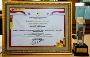 Optimalkan fungsi JDIH antarkan Jateng raih peringkat terbaik 2 nasional ajang JDIHN
