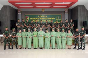 Danrem 132/TDL Pimpin Pelantikan Kenaikan Pangkat Personel Korem 132/TDL