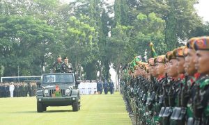Pangdam Pimpin Upacara HUT TNI ke-77 dan HUT ke-72 Kodam IV/Diponegoro