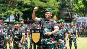 Prajurit Kodam Pattimura Ikuti Apel Kesiapsiagaan TNI-AD