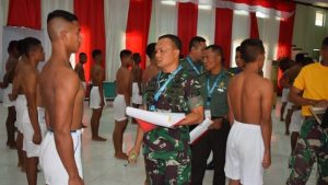 Korem 151/ Binaiya gelar sidang Parade