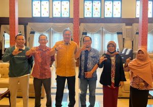 Komisioner KI Babel Temui Pj Gubernur, Ini Katakan Ridwan Djamalludin