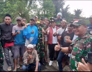 Kodim Ambon lakukan Karya Bhakti di Kariu dan Pelauw
