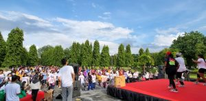 Sambut KTT G20, Kesatria Muda Respublika gelar Jalan Sehat dan Senam Zumba