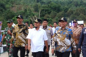 Peresmian Jembatan Lanrange, Bupati Wajo “Request” Anggaran untuk Poros Wajo – Sidrap – Luwu GG