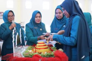 HKG Ke-50 Dihadiri Bupati Wajo, Sitti Maryam Dorong Kader Kembangkan Kreativitas
