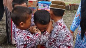 Tangis Pilu Bocah SD Kehilangan Buku Dan Seragam Sekolah Akibat Kebakaran