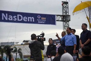 Waketum Nasdem Ahmad Ali sebut Safari politik ke daerah sering terganjal perizinan