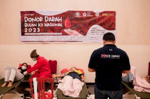 Gelar Donor Darah Bulan K3, IMIP Target 400 Kantong Darah