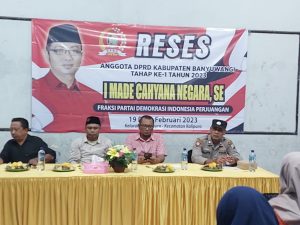 Ketua DPRD Banyuwangi, I Made Cahyana Negara: Reses Kali Ini Kita Juga Fokuskan Ke Penanganan Stunting