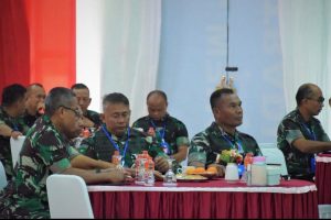 Danrem 151/Binaiya Ikuti Rapim Tingkat Kodam XVI/Pattimura