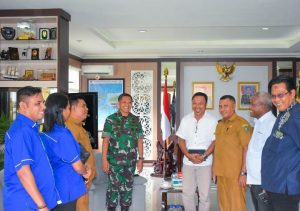 Pangdam Pattimura Terima Audiensi Pengurus Musywil Muhammadiyah Maluku dan Panitia Kongres XII GAMKI