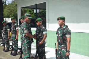 Kodim 1504/Ambon Terima Kunjungan & Pengarahan Danrem 151/Binaiya