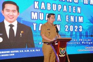Plt. Bupati Muara Enim Buka Musrenbang Tahun 2023
