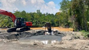 Merusak Lingkungan, Warga  Morowali Minta Hentikan Tambang Galian C di Sungai Kolono 