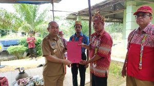 Pj.Bupati Landak hadiri pelantikan Timanggong Binua Sengkunang
