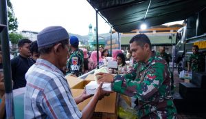 Takjil On The Road, Kodam Pattimura Operasikan Kendaraan Dapur Lapangan