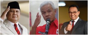 Survei Poltracking Elektabilitas Prabowo Moncer Ungguli Ganjar dan Anies