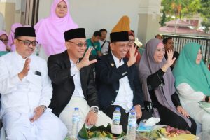 Ribuan Peserta Pawai Hijratul Rasul Kabupaten Wajo Sambut Tahun Baru Islam 1445 H