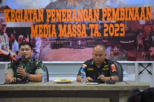 Sangat Berkesan Cara Tatap Muka Korem 151/Binaiya Dengan Insan Pers