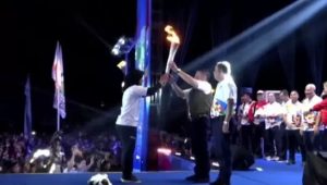 Via Valen Meriahkan Pembukaan Porprov ke XIV di Kabupaten Lahat