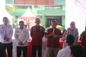 Kalapas Narkotika Karang Intan Dampingi Inspektur Wilayah III Pantau Pelaksanaan SKD CPNS 2023
