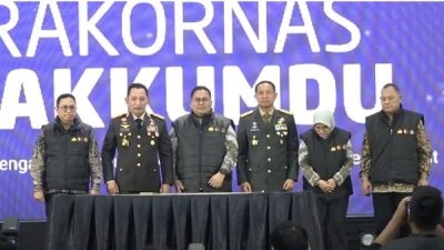 Sukseskan Pemilu, Panglima TNI dan Kapolri Tandatangani 4 Komitmen Netralitas dalam Pemilu 2024