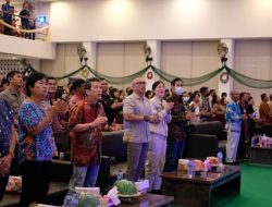 Suka Cita Natal, Perayaan Natal Oikumene IMIP Berjalan Khidmat dan Meriah