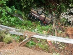 Bus terjun ke jurang di Taput, 2 tewas 11 luka