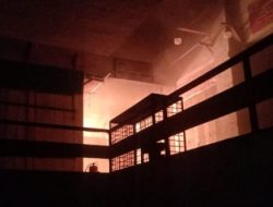 Sejumlah kios di Pusat Pasar Medan terbakar