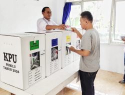 TPS 60 RW 17 Ciremai Giri Kelurahan Kecapi Tunaikan Tugas Negara, Pemilu Berjalan Lancar 