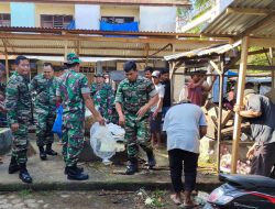 Gotong Royong Di TPU Dan Pasar Rempah Rempah Keude Matang