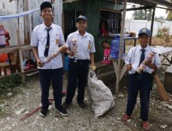 Edukasi Lingkungan, Siswa SMP Diajak Peduli Sampah