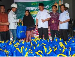 Komitmen Kepedulian Sosial Bagi Masyarakat Kurang Mampu, IMIP Sebar Ratusan Paket Sembako