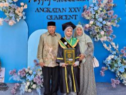 Putri Dr. Ibrahim Qamarius Penasehat PWRI Aceh Utara Diwisuda Sebagai Hafidzah Al-Quran 30 Juz