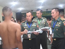 Sidang Pantukhir Cata PK TNI AD, Pangdam : Siapapun Memiliki Kesempatan Yang Sama Menjadi Prajurit