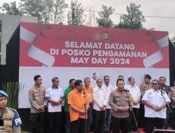 Hadiri Peringatan May Day di GBK, Kapolri Semangati Para Buruh