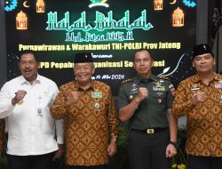Pangdam IV/Diponegoro Hadiri Halal Bihalal Purnawirawan dan Warakawuri TNI Polri Jateng