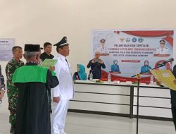 Camat Kota Juang Lantik Pj Keuchik Gampong Pulo Ara Geudong Teungoh