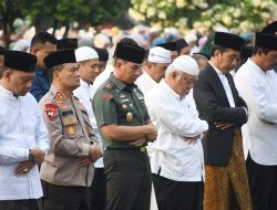 Pangdam IV/Diponegoro Pimpin Pengamanan VVIP Shalat Idul Adha Presiden Joko Widodo di Semarang