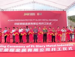 Produsen Baja Raksasa India Bangun Pabrik Baja Di Kawasan Industri PT. IMIP